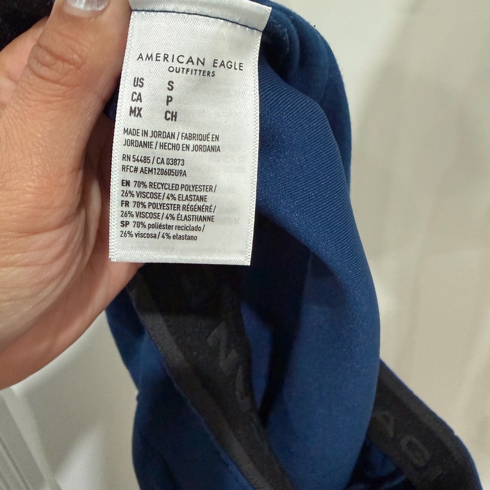American Eagle Size S Outfitters Navy Joggers - Picture 5 of 12
